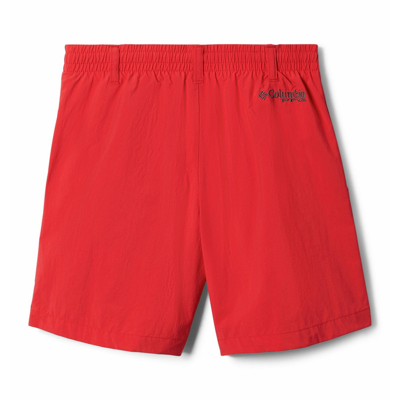 Columbia Boys Backcast Shorts in Red Spark Color